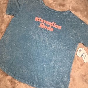 Staycation Mode Super soft tee